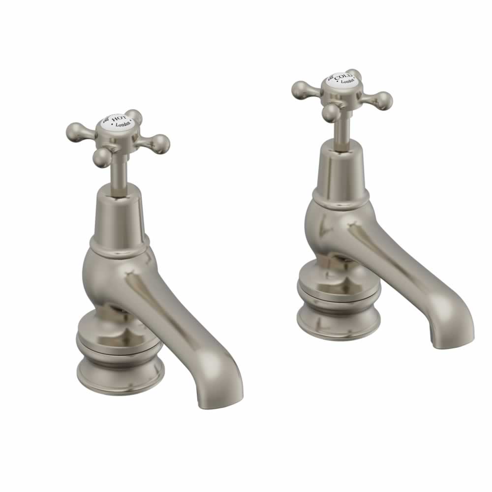 Claremont Regent basin tap 5" brushed nickel